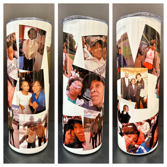 Custom Photo Collage Tumbler