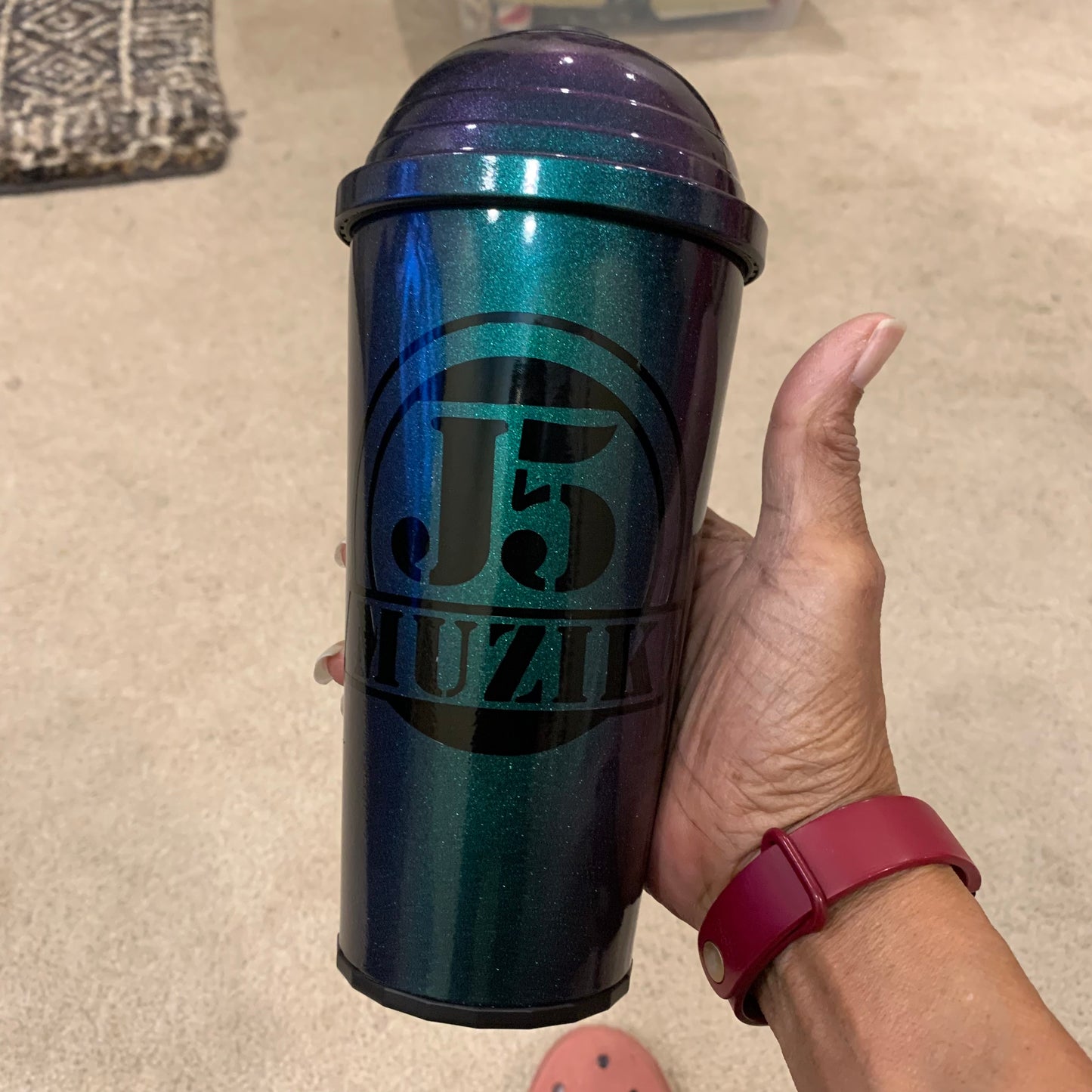 Custom 20oz Slurp Tumbler with straw